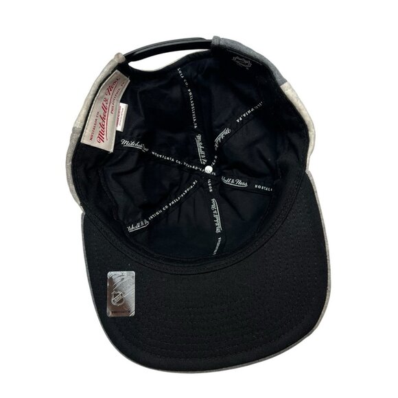 Pittsburgh Penguins Mitchell & Ness Rare Patchwork Snapback Hat Cap Hockey NHL - Picture 7 of 11